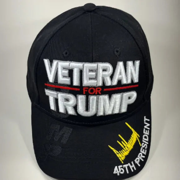 Veteran For Trump Hat