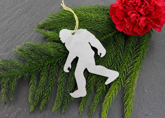 Bigfoot Metal Ornament