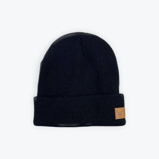 Men's Black Beanie