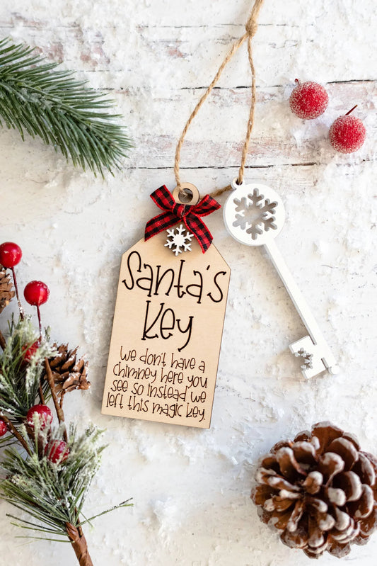 Santa's Magic Key Ornament