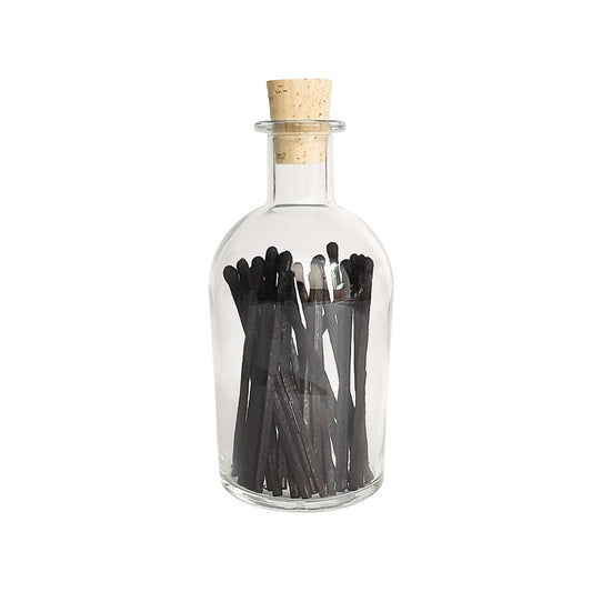 Long Matches Corked Apothecary Jar