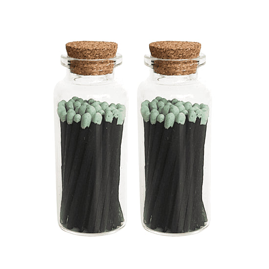 Midnight Mint Matches Corked Vial