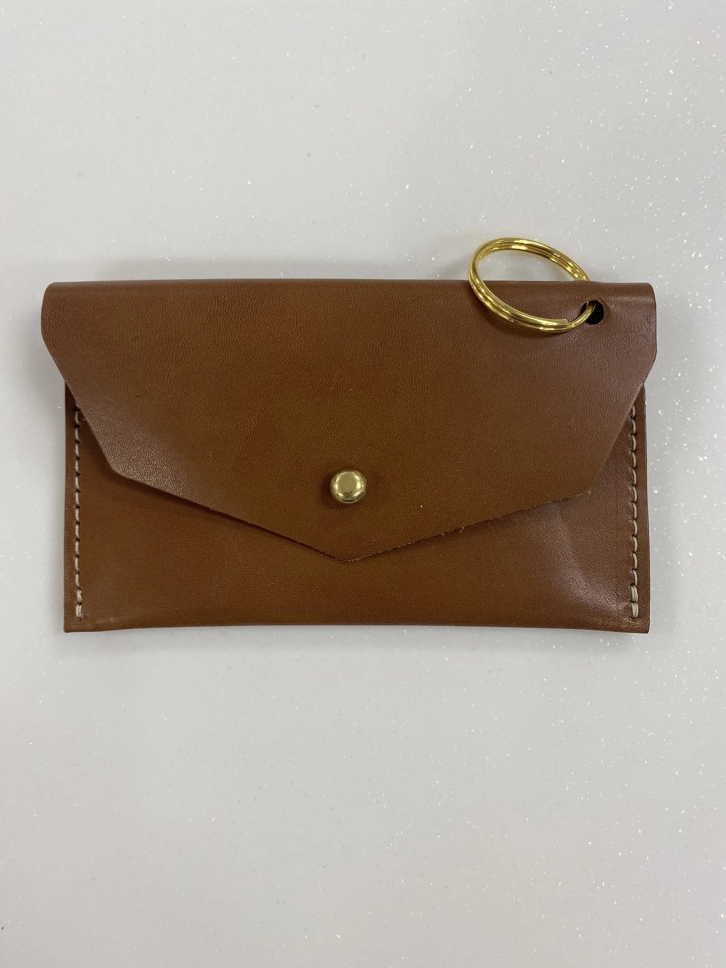 Leather Card Keeper - Mini Wallet