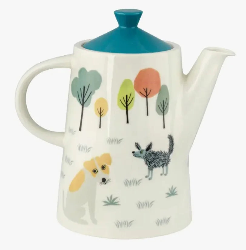 Handmade Ceramic Dog Teapot