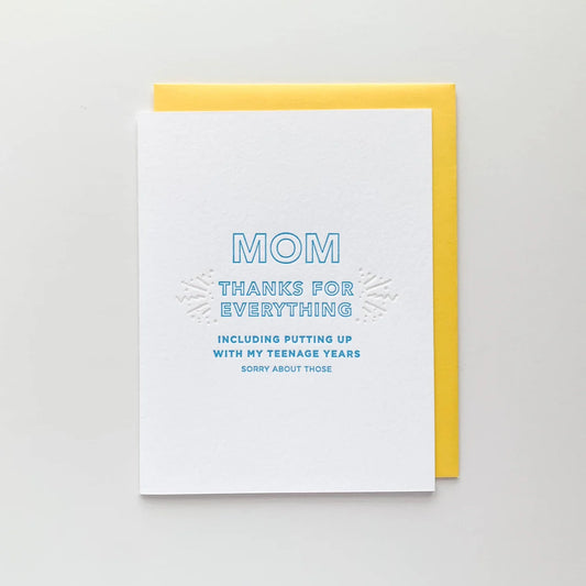 Mom Thank You Card