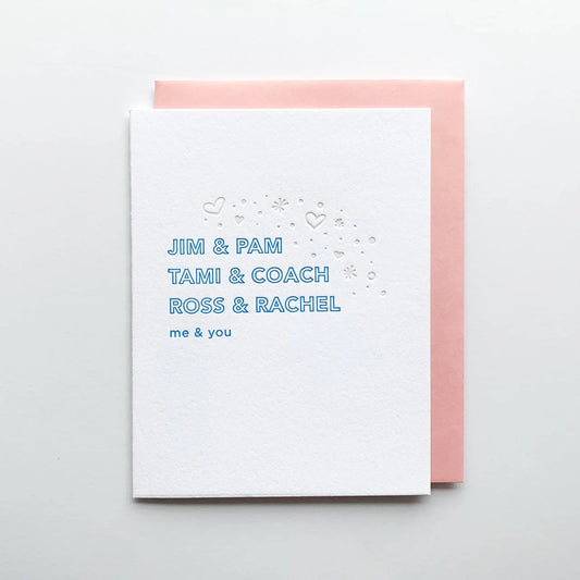 Couples Me And You Card