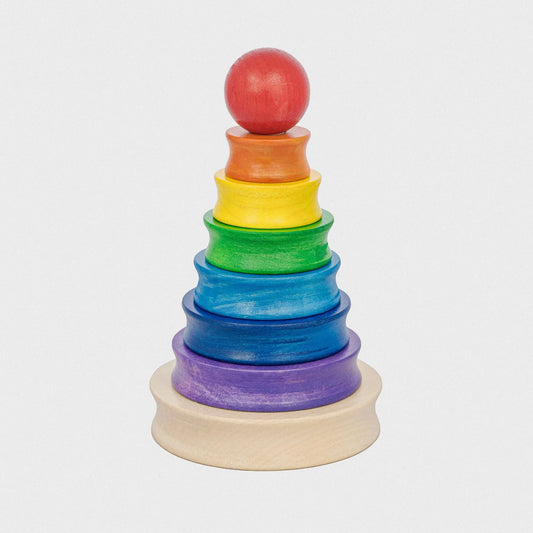 Tower With Rainbow Blocks • Circle With Indentation