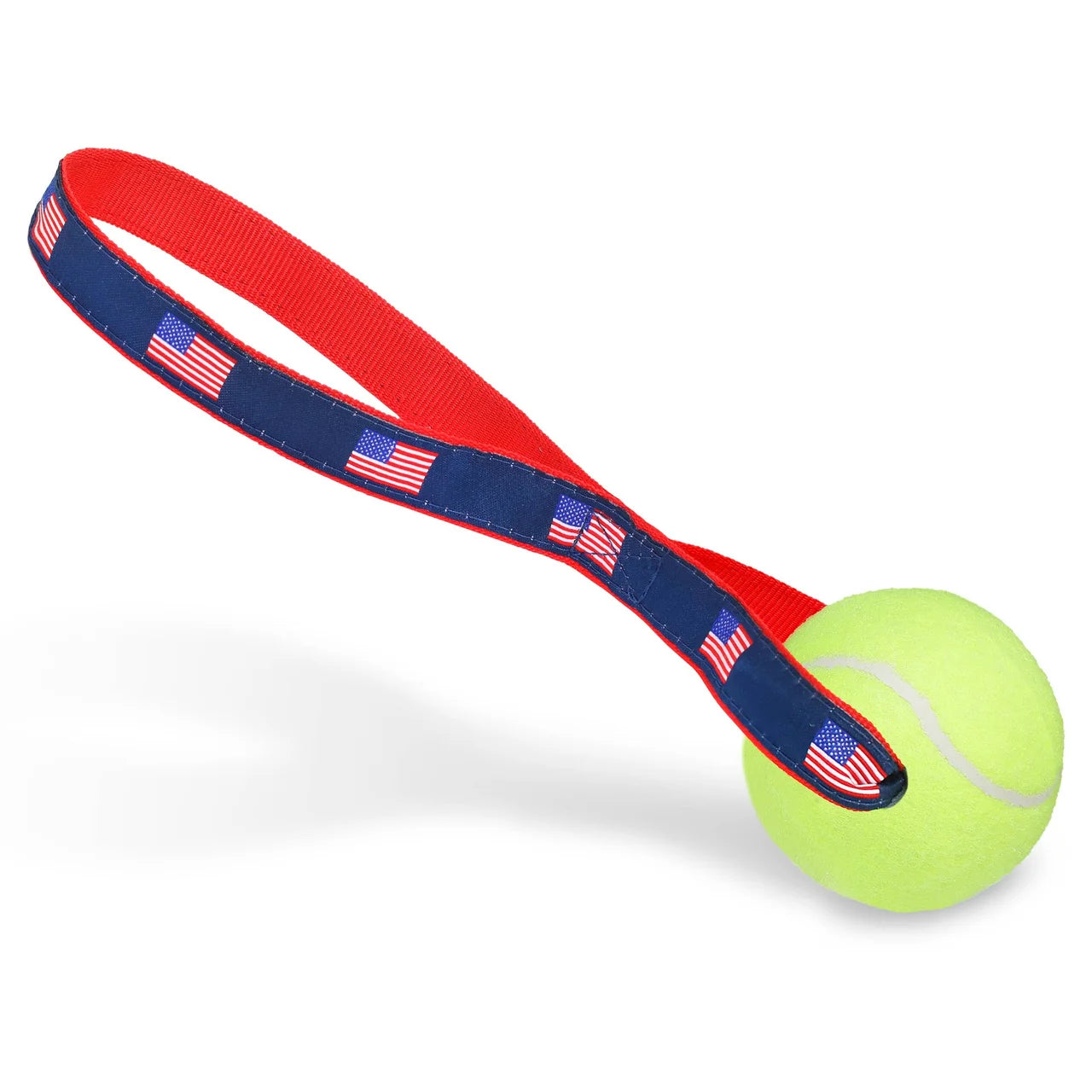 American Flag Tennis Ball Toss Toy
