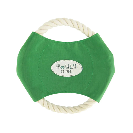 Camp Life Dog Rope Disc Toy