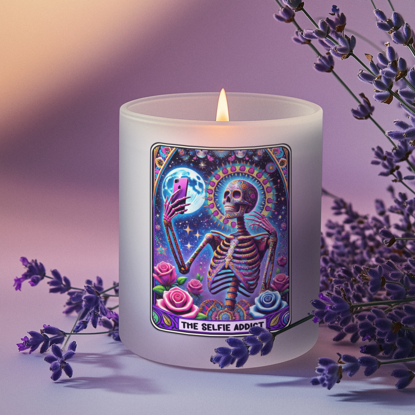 The Self Addict Tarot Candle by Energy Wicks
