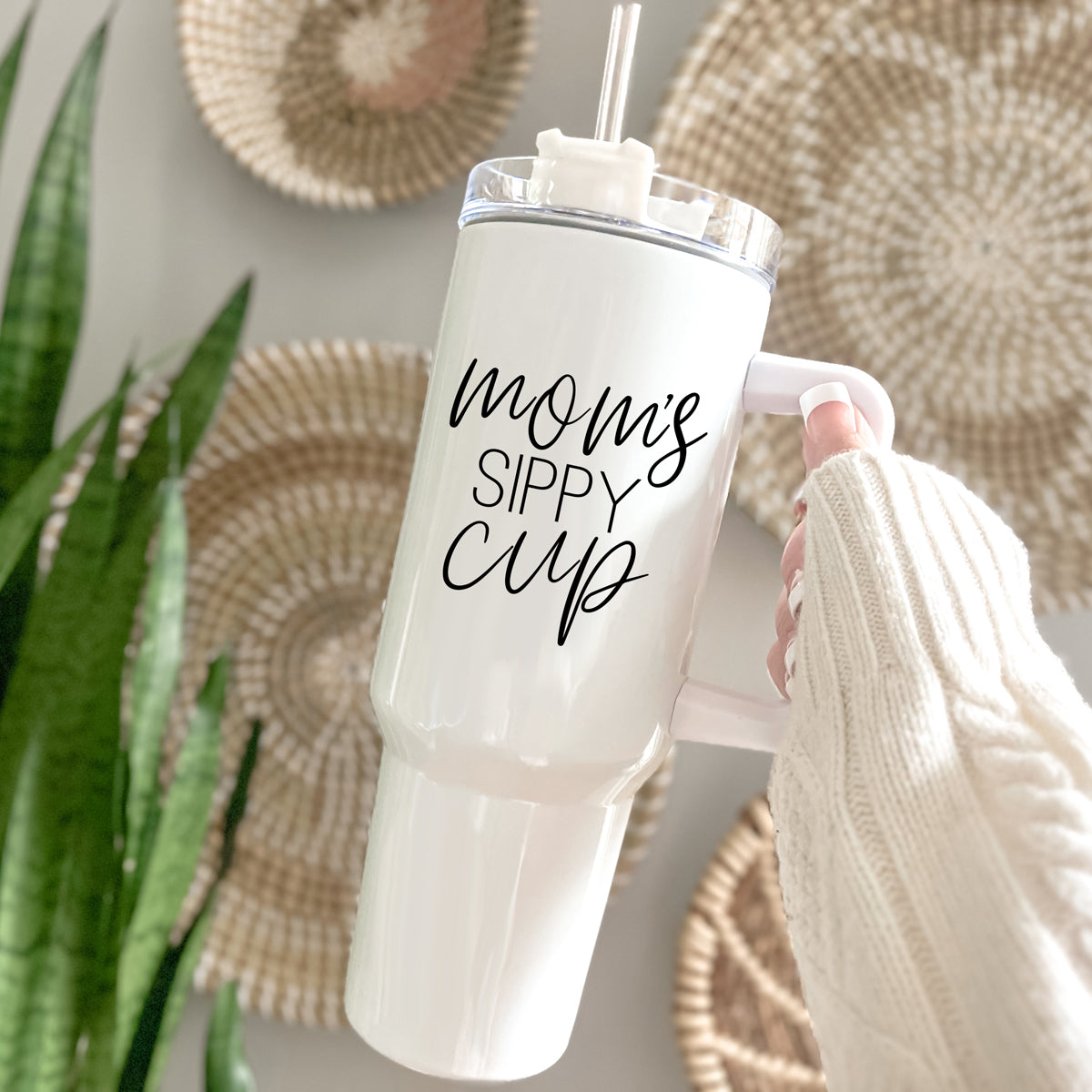 Mom's Sippy Cup 40oz Tumbler