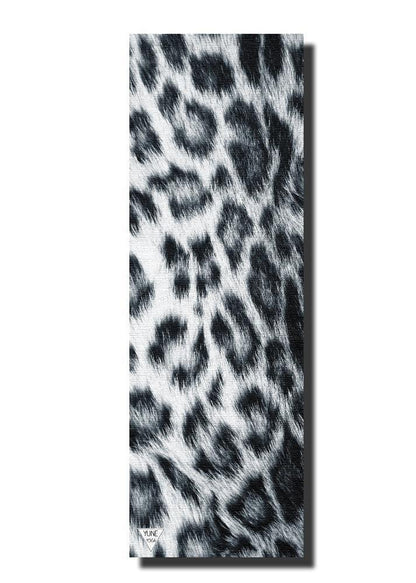 Snow Leopard Print Sustainable Yoga Mat – Ultra Grip + Eco PER | Yune - Yune Yoga