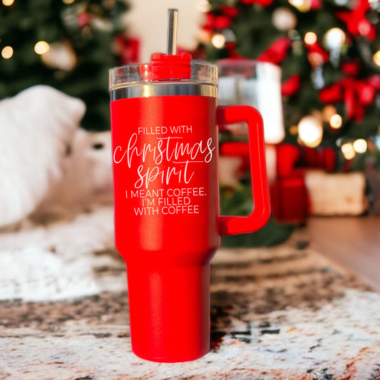 Christmas Spirit 40oz Tumbler