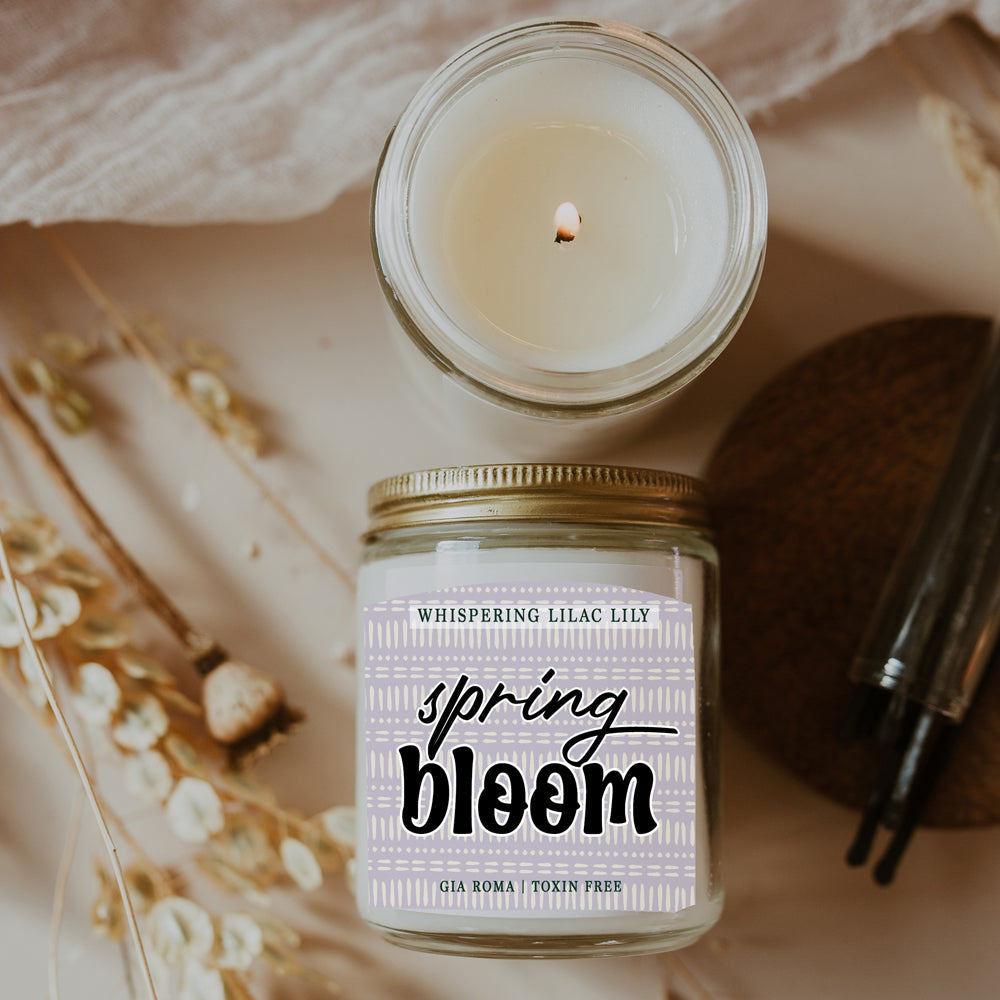 Whispering Lilac Lily Candle