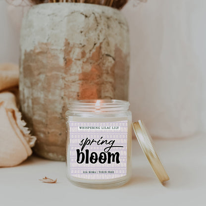 Whispering Lilac Lily Candle