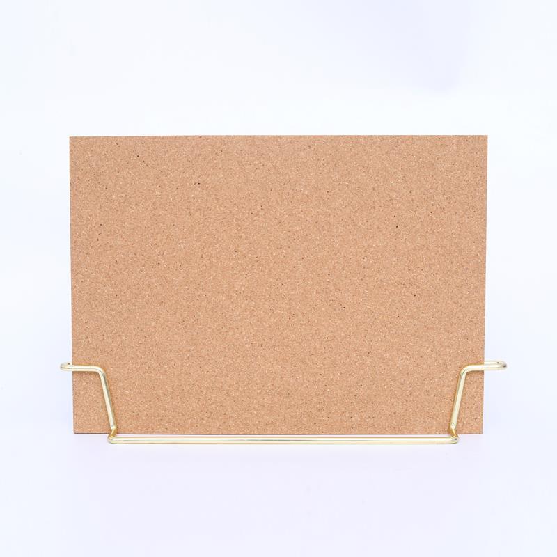 Standing Cork Bulletin Board - Rose Gold/Gold by Multitasky