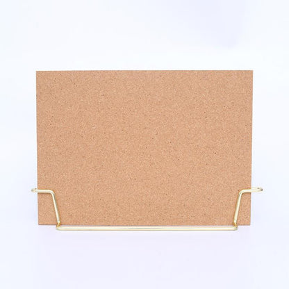 Standing Cork Bulletin Board - Rose Gold/Gold by Multitasky