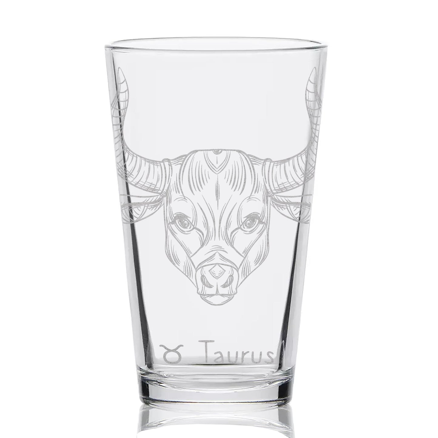 Zodiac Pint Glasses