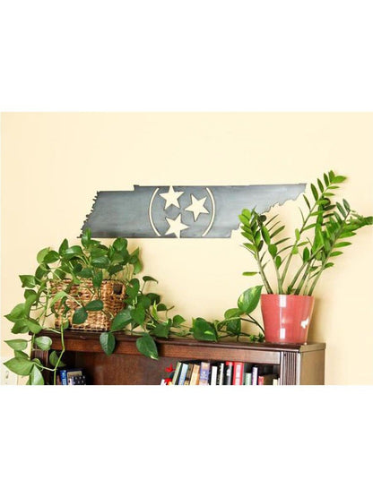 Tennessee Tri-Star Metal Art