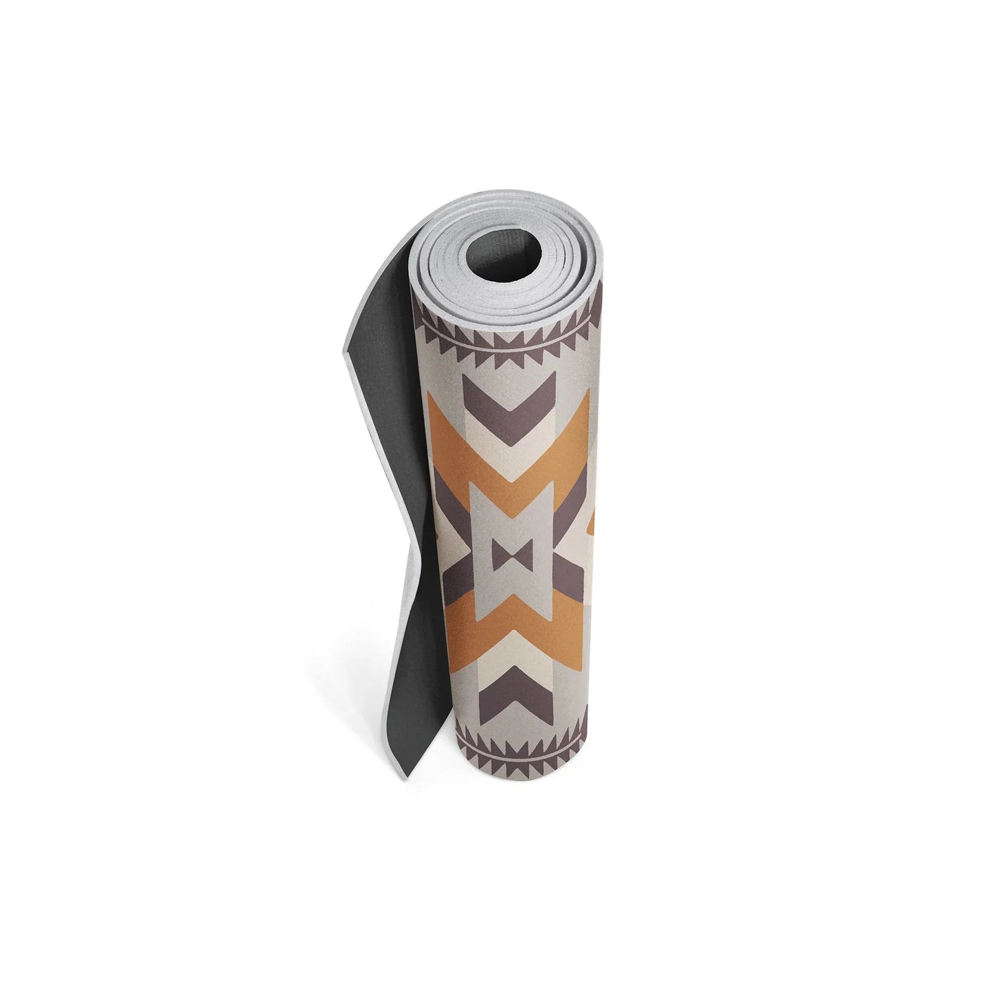 Yoga Mat | 6mm Thick | Multi Color Striped | Non-Slip | Eco Friendly | Yune Yoga | Teton Canyon - Yune Yoga