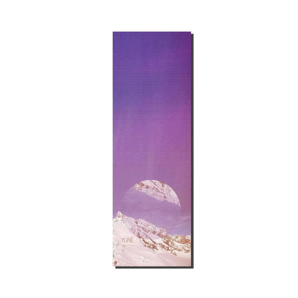 Yoga Mat | 6mm Thick | Purple | Non-Slip | Eco Friendly | Yune Yoga | Aspen - Yune Yoga