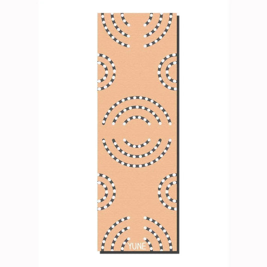 Yoga Mat | 6mm Thick | Tan | Non-Slip | Eco Friendly | Yune Yoga | CE58 - Yune Yoga