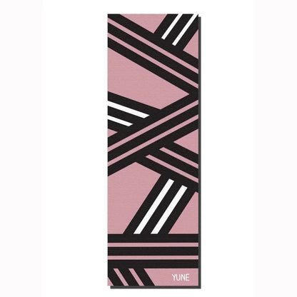 Yoga Mat | 6mm Thick | Pink | Non-Slip | Eco Friendly | Yune Yoga | TI22 - Yune Yoga