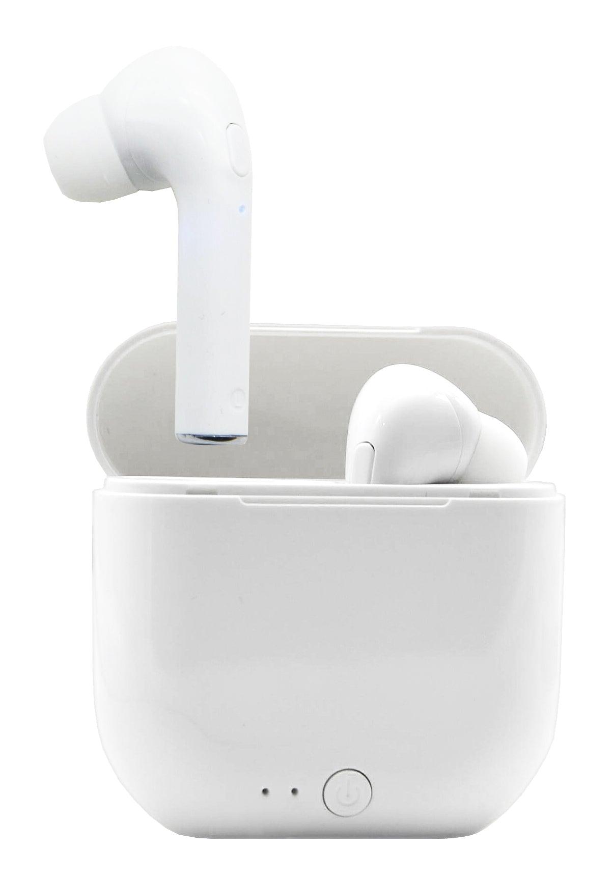 True Wireless Headset and Charging Case White