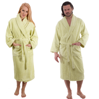 Classic Turkish Combed Cotton Luxurious Thick Unisex Bathrobes by Classic Turkish Towels