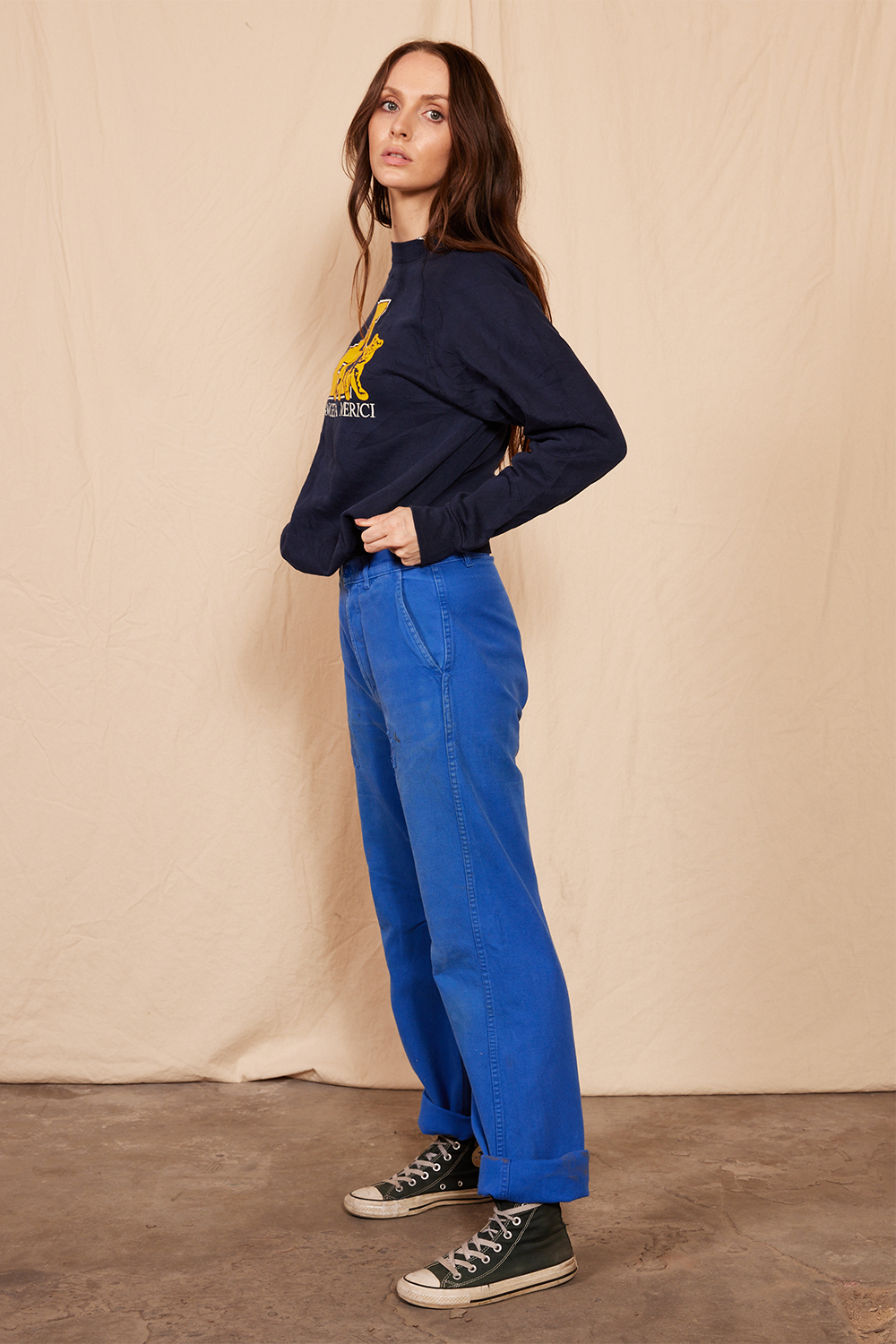Vintage 80's Reworked Euro Workwear Pants