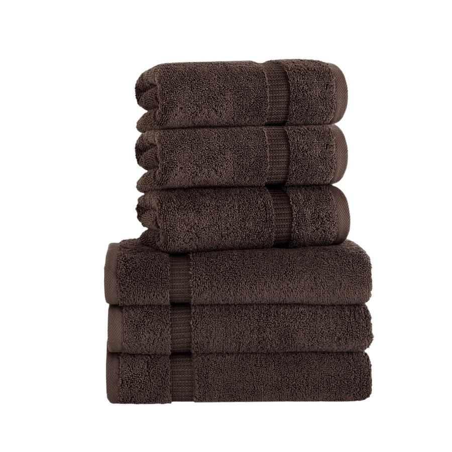 Villa Turkish Cotton Hotel Collection Hand Towels - 6 Pieces by Classic Turkish Towels