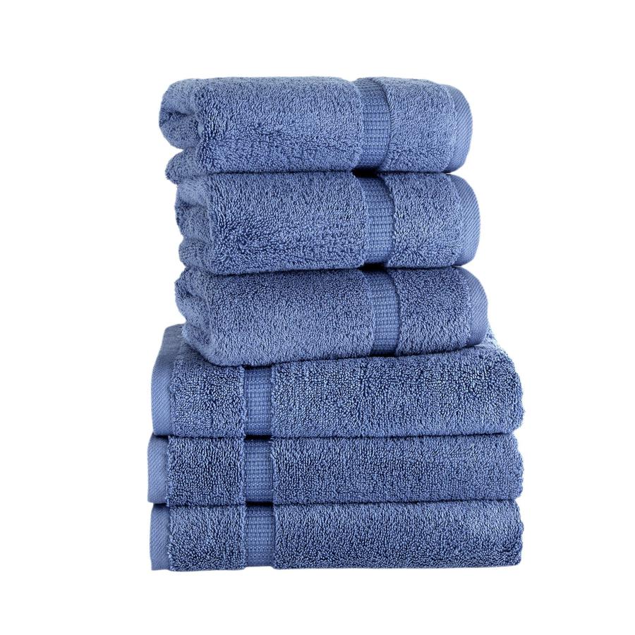 Villa Turkish Cotton Hotel Collection Hand Towels - 6 Pieces by Classic Turkish Towels