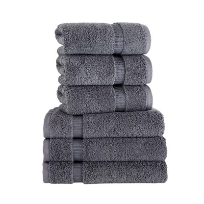 Villa Turkish Cotton Hotel Collection Hand Towels - 6 Pieces by Classic Turkish Towels