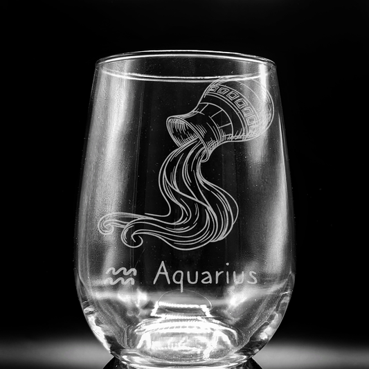 Zodiac Wine Glasses