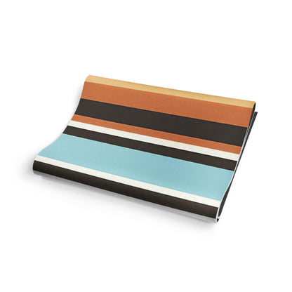 Yoga Mat | 6mm Thick | Multi Color Striped | Non-Slip | Eco Friendly | Yune Yoga | Wolfs Den - Yune Yoga