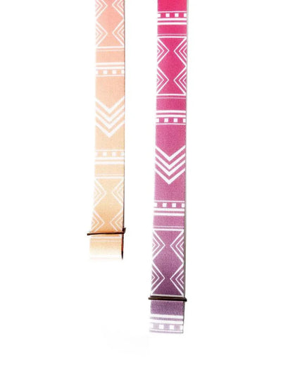Yoga Strap | Stretching Strap | Metal Buckles | Pink | Yune Yoga | The Cassady - Yune Yoga