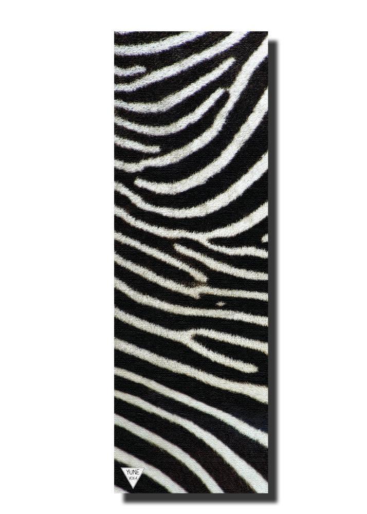 Zebra Stripe Eco-Friendly Yoga Mat – 6mm Cushioned, Non-Slip | Yune - Yune Yoga