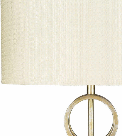 Zell Gold Crystal Table Lamp