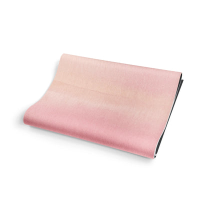 Pink gradient fabric on a white background