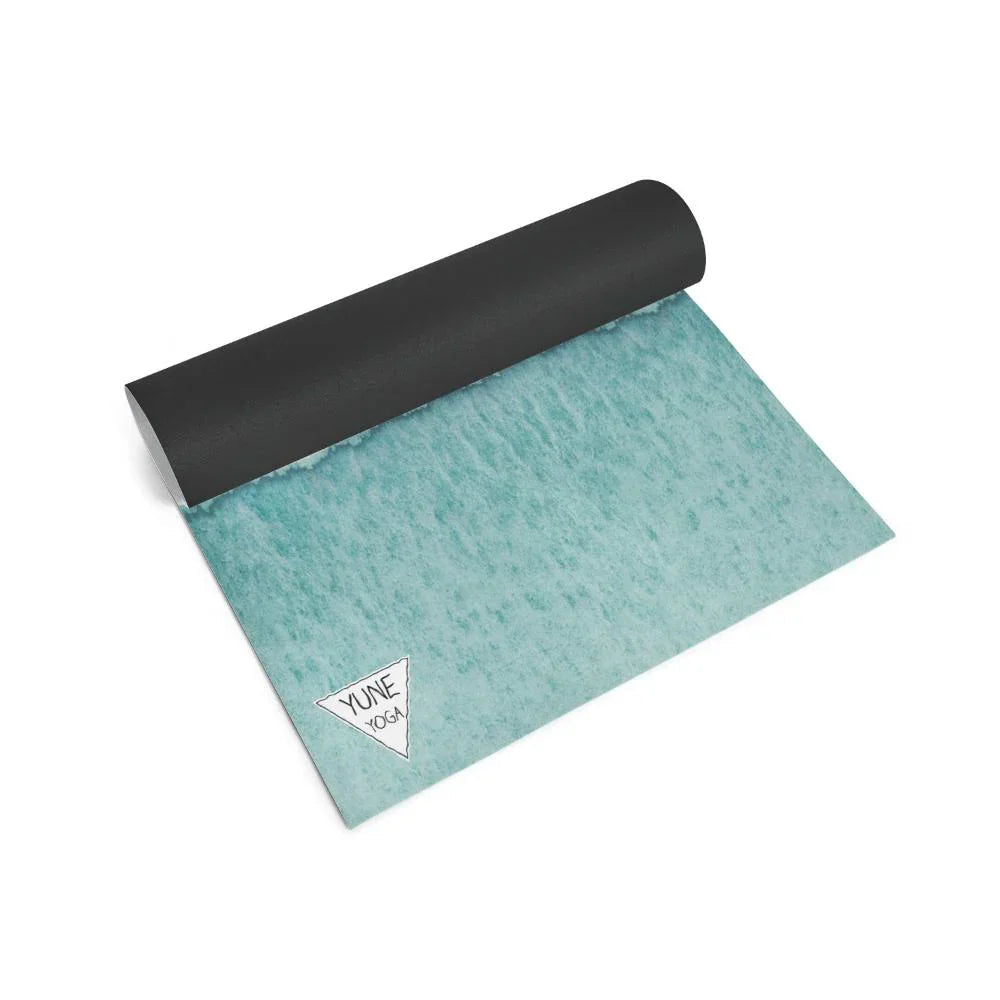 Yoga Mat | 6mm Thick | Blue | Non-Slip | Eco Friendly | Yune Yoga | Zeus - Yune Yoga